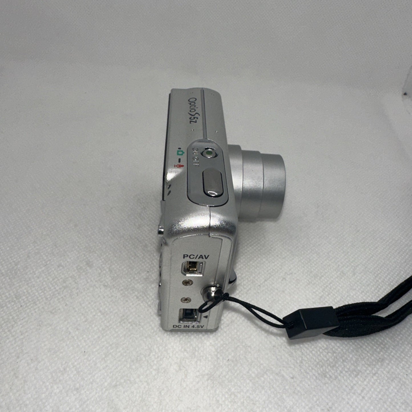 Pentax Optio S5Z 5.0MP Compact Digital Camera Tested Plus Charger Battery 2GB SD7