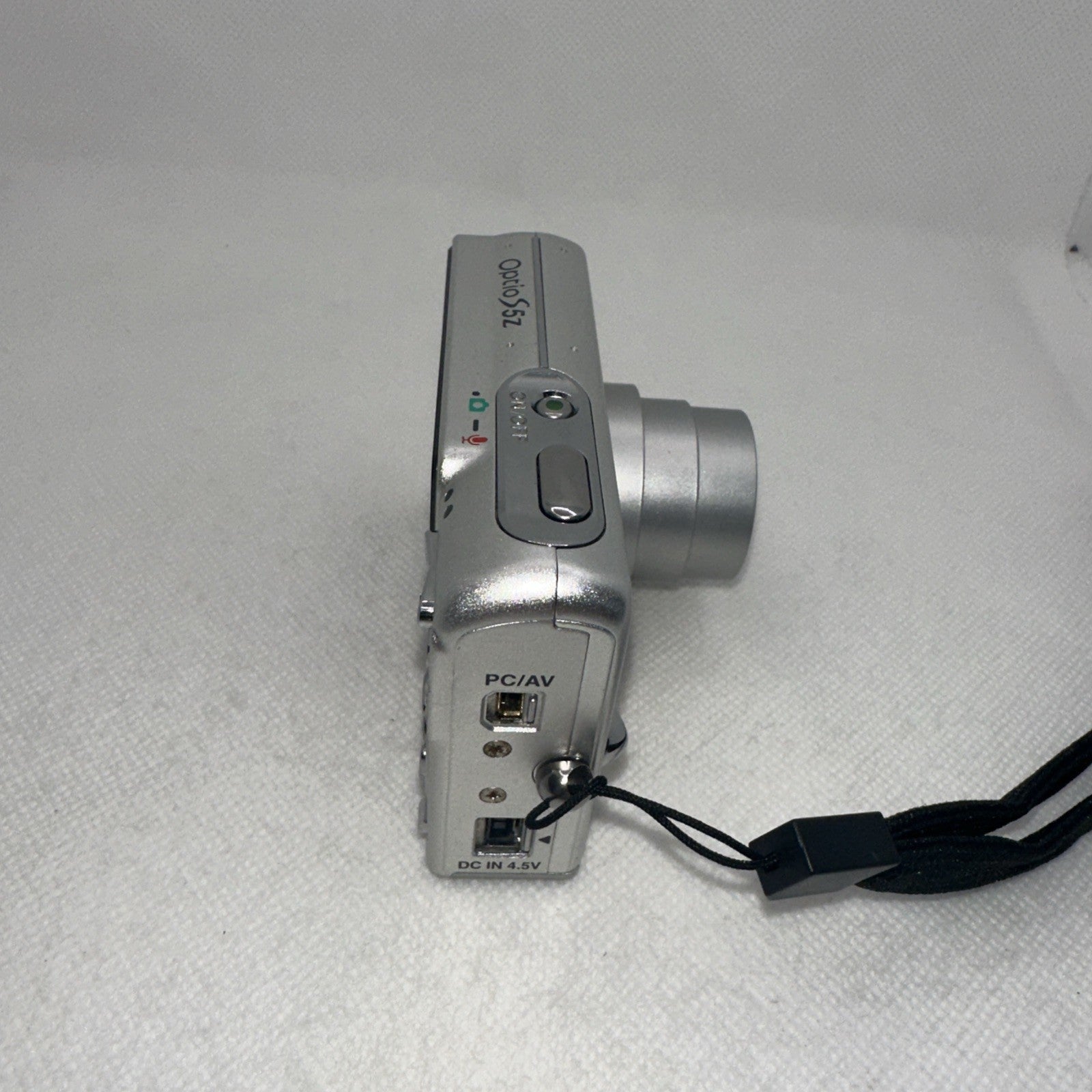 Pentax Optio S5Z 5.0MP Compact Digital Camera Tested Plus Charger Battery 2GB SD7