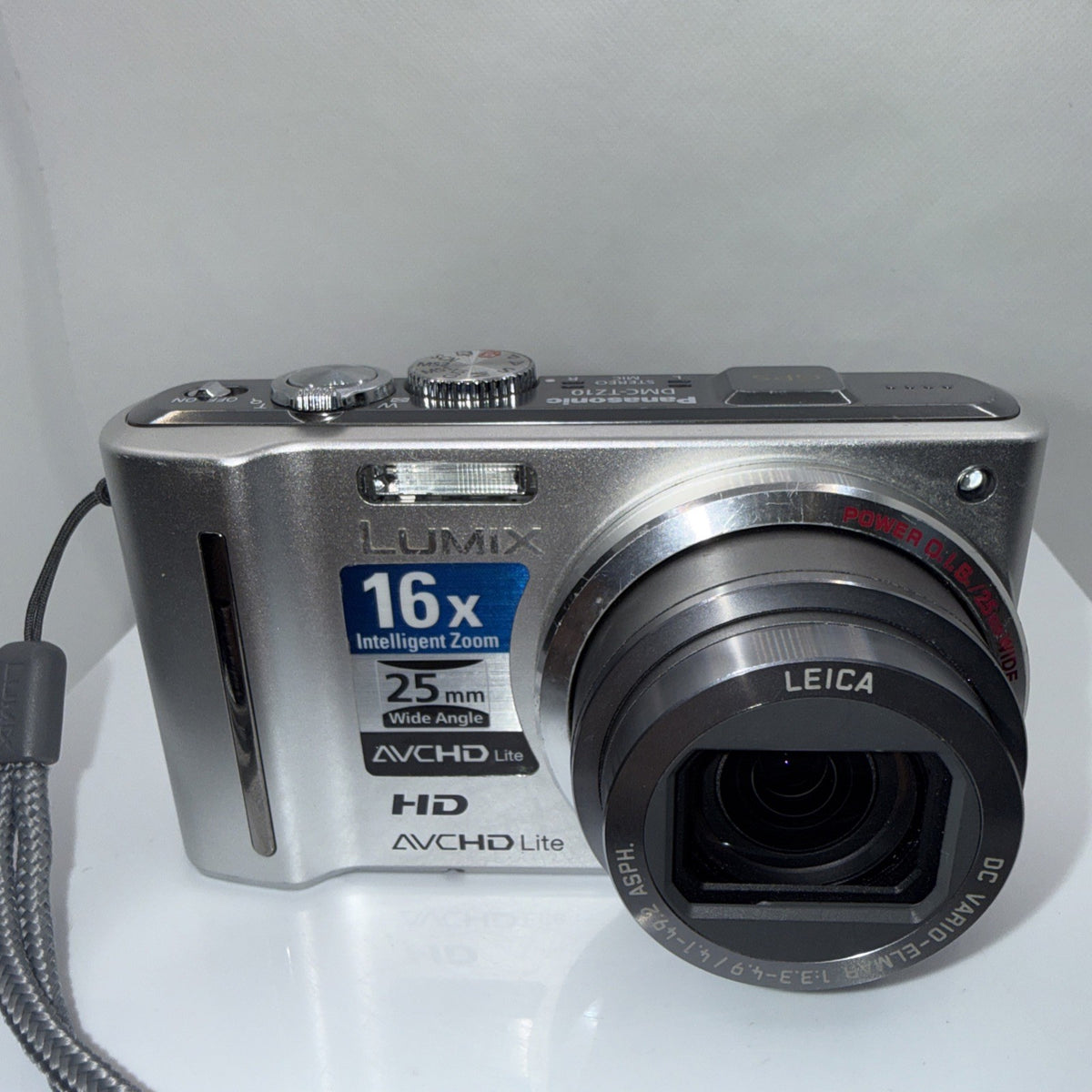 Panasonic LUMIX DMC-TZ10 12.1MP Digital Camera GPS Tested *Minor Screen Issue*