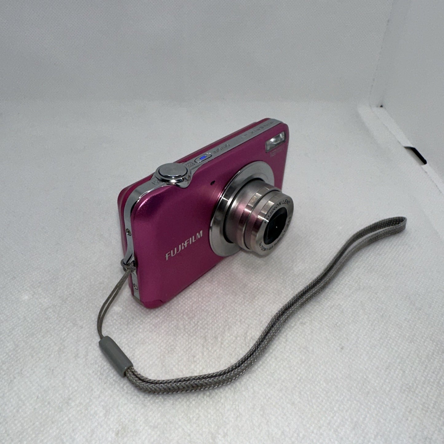 Fujifilm Digital Camera FinePix JV110 12.0MP Pink Tested + Charger Battery 16GB1