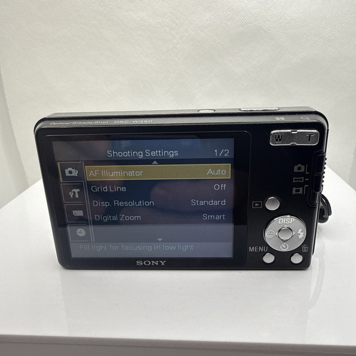 Sony Cybershot DSC-W350 14.1MP Digital Camera, Tested + Charger Battery 4GB VGC