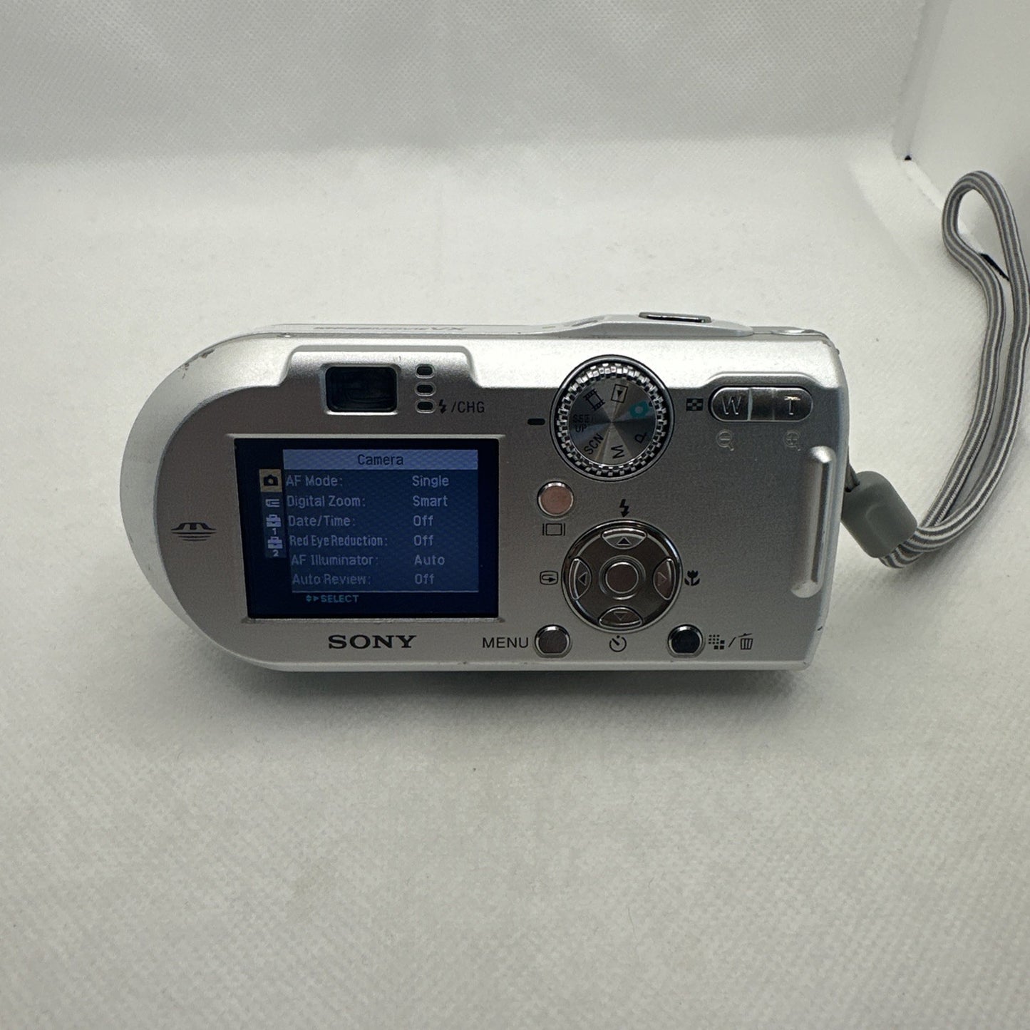 Sony Cybershot DSC-P100 5MP Digital Camera Tested + Charger Battery Memory Case4