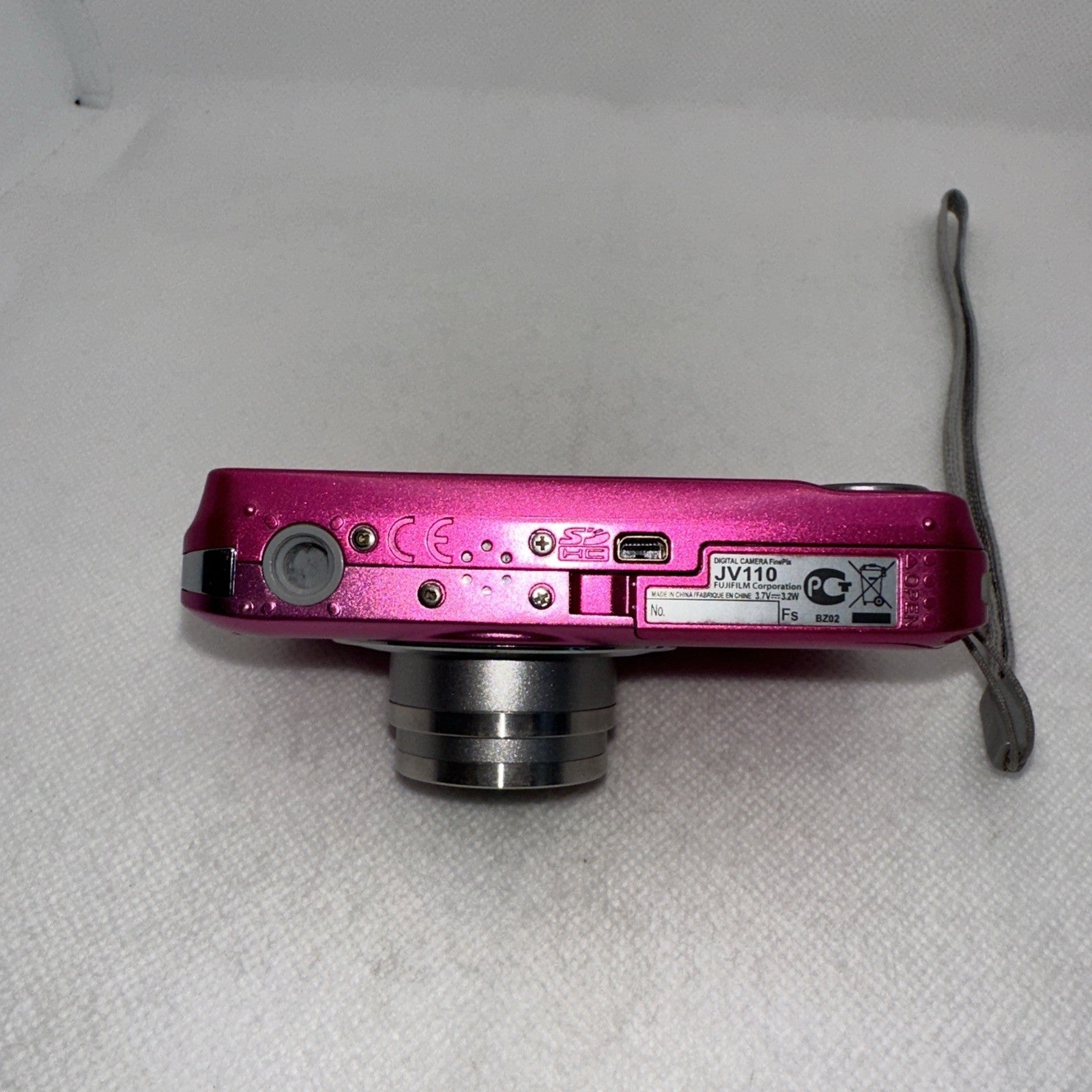 Fujifilm Digital Camera FinePix JV110 12.0MP Pink Tested + Charger Battery 16GB9