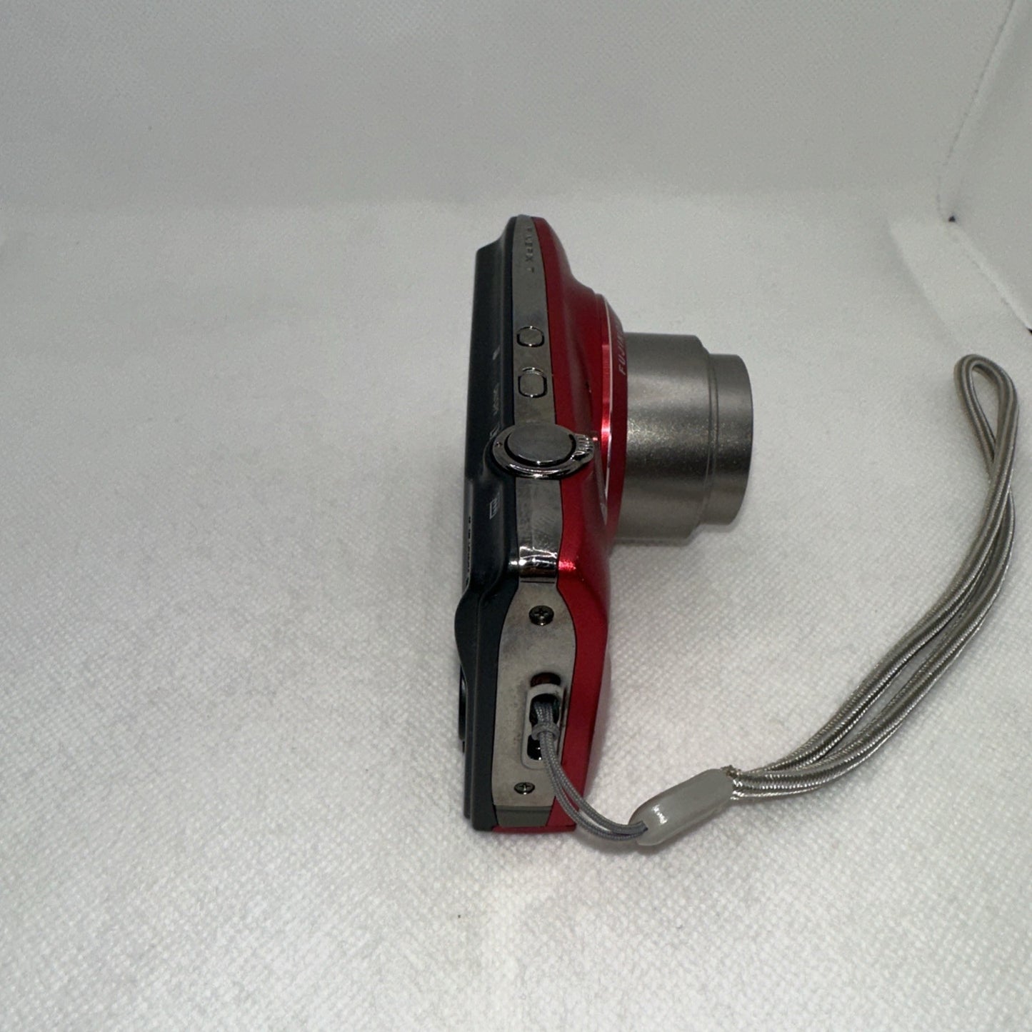 Fujifilm Digital Camera FinePix T500 16.0MP Red Tested + Charger Battery 16GB SD7