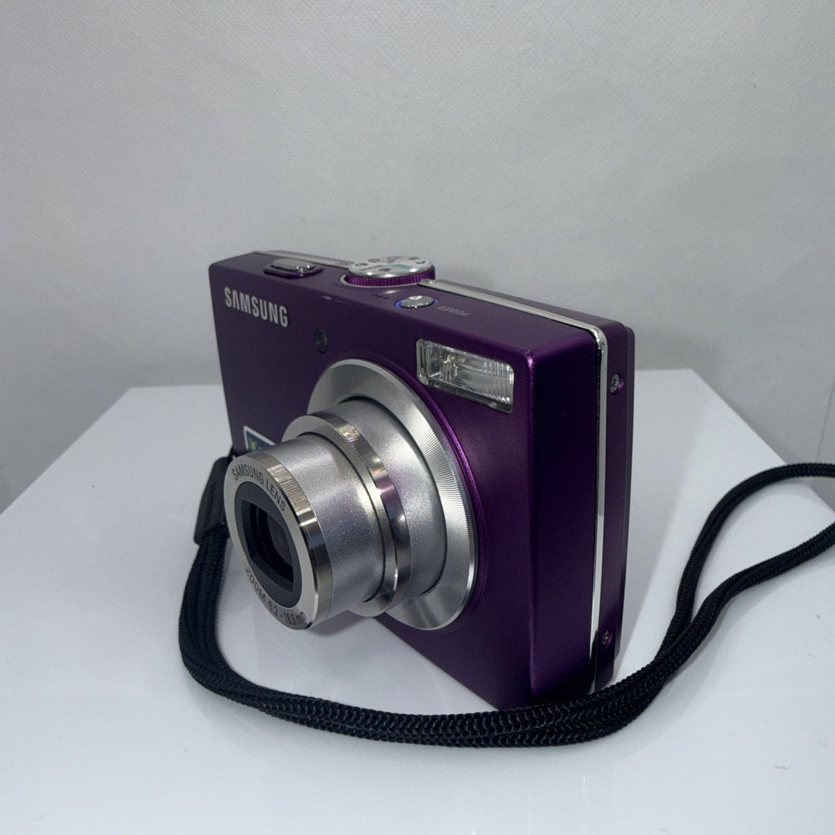 Digital Camera Samsung P1000 10.2MP Purple Tested + Charger Battery 4GB SD Case