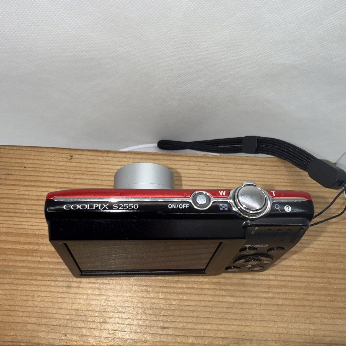 Nikon Coolpix S2550 Digital Camera 12MP Tested + Charger Battery 4GB SD Card