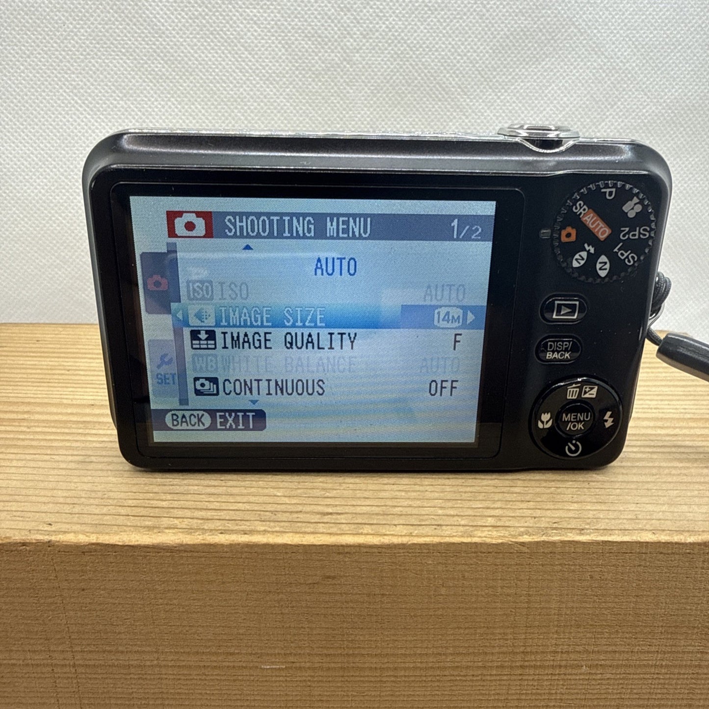 Fujifilm FinePix JV150 14MP Digital Camera Tested + Charger Battery 4GB SD Card