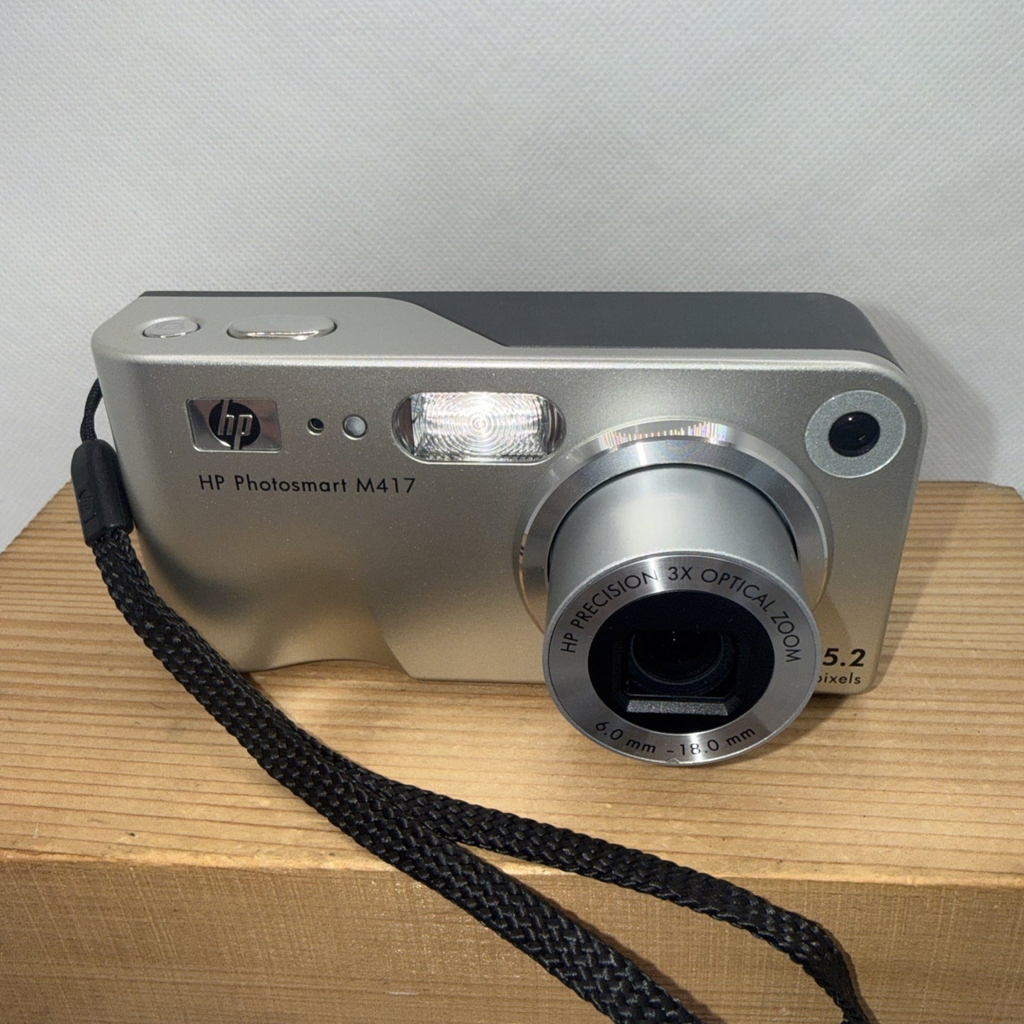 HP PhotoSmart M417 5.2MP Digital Camera Tested + 2GB SD Mint Condition
