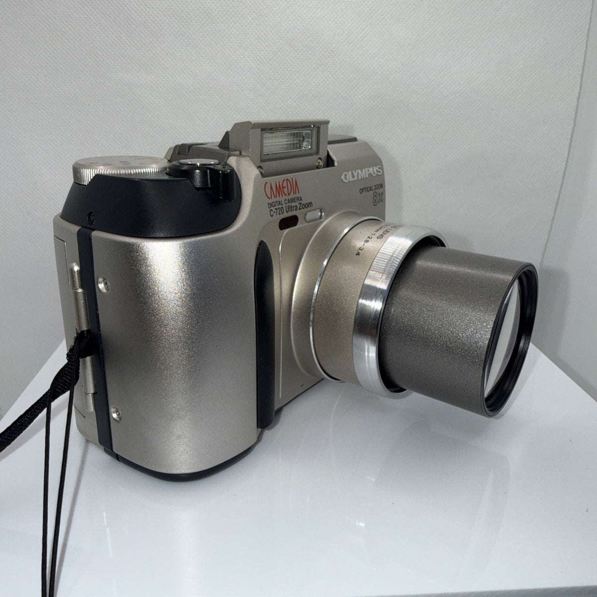 Digital Camera Olympus Camedia C-720 3MP Tested Working Full Kit Ready To Use