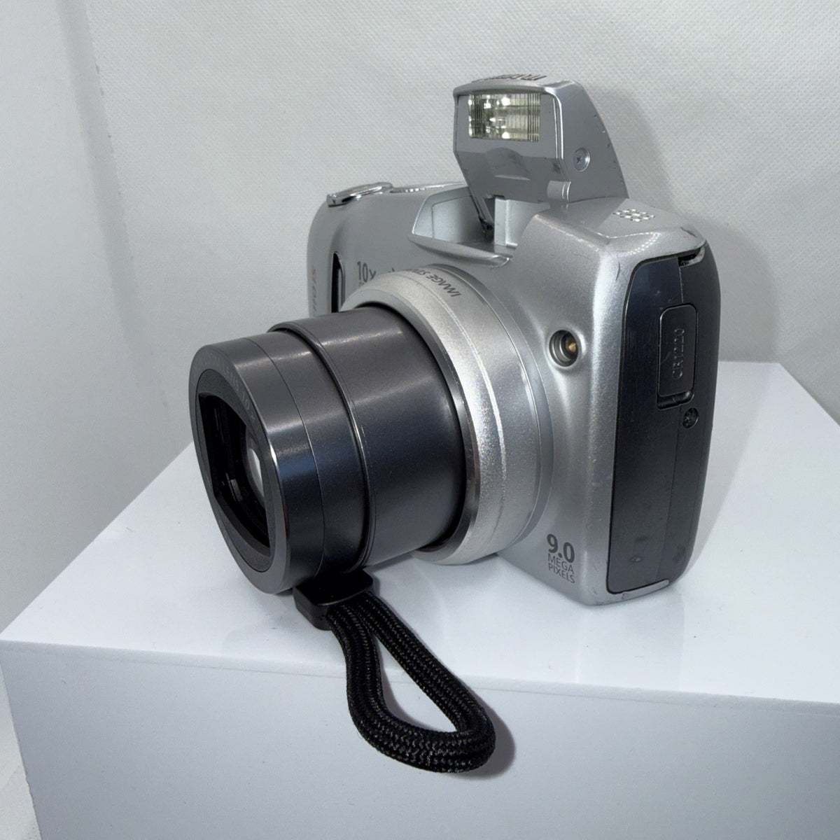 Canon PowerShot SX110 IS 9.0MP Digital Camera Tested + Charger Battery 4GB SD