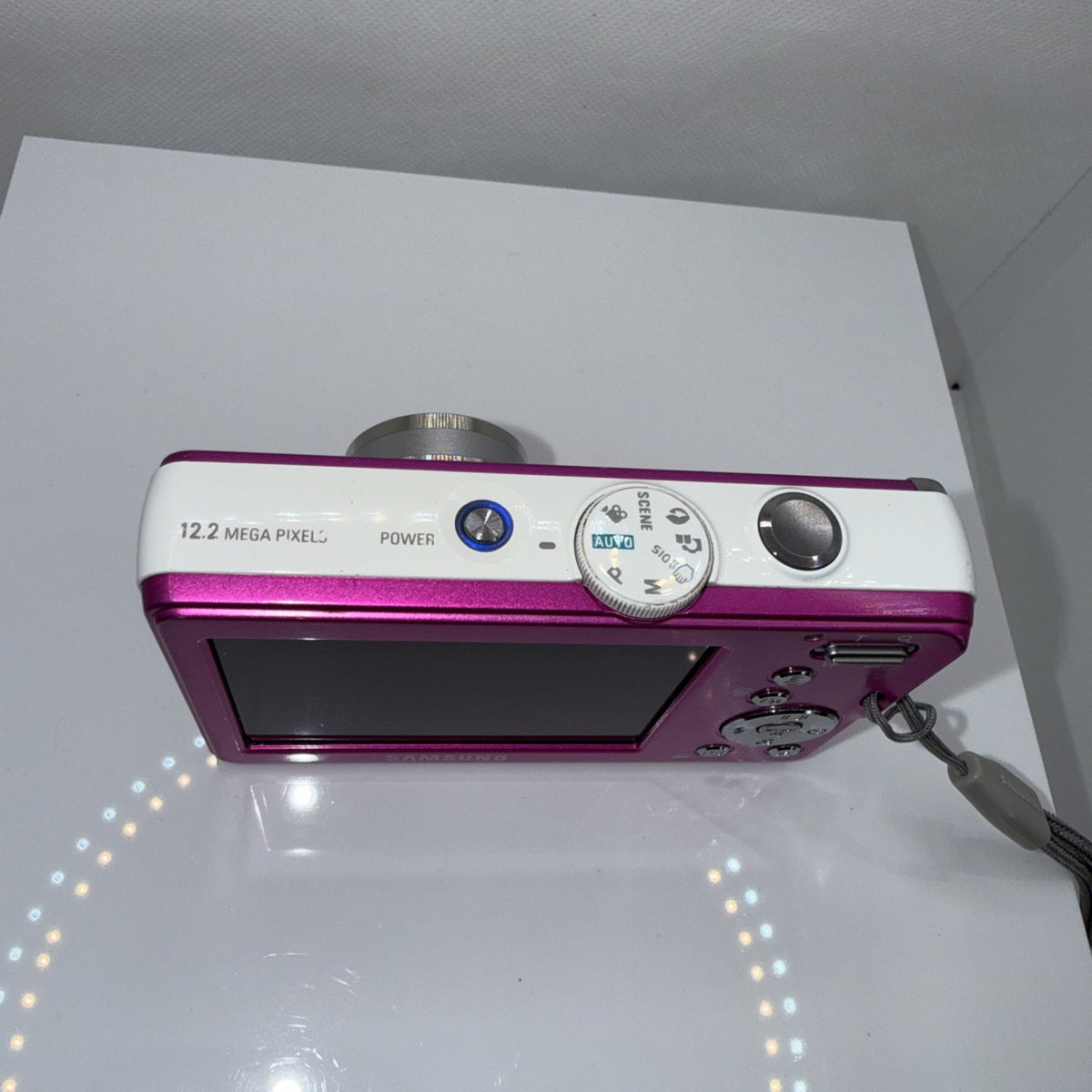 Samsung L301 12.2MP Digital Camera Pink Tested Working + Charger Battery 4GB SD