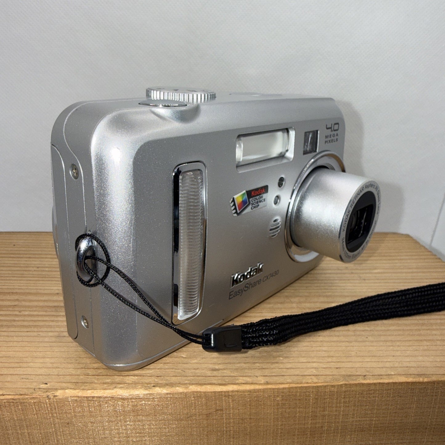 Kodak Digital Camera EasyShare CX7430 4.0MP Tested + 2GB SD Card Good Condition