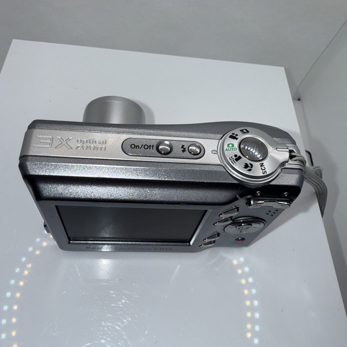 Digital Camera Kodak EasyShare C813 8.2MP Tested + Charger Batteries 2GB SD Card