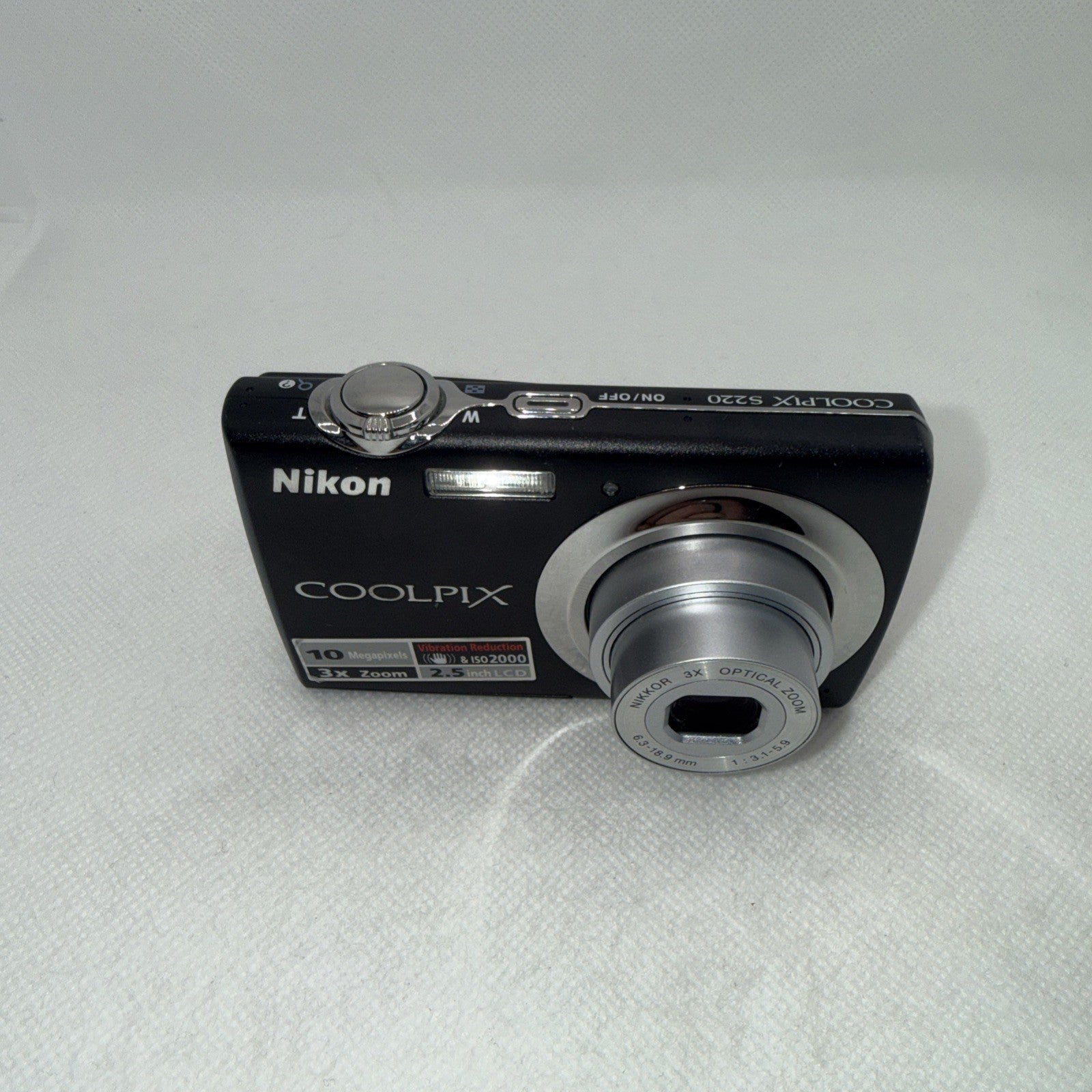 Y2K Digicam Nikon Coolpix S220 10MP Digital Camera Tested Boxed + Accessories1