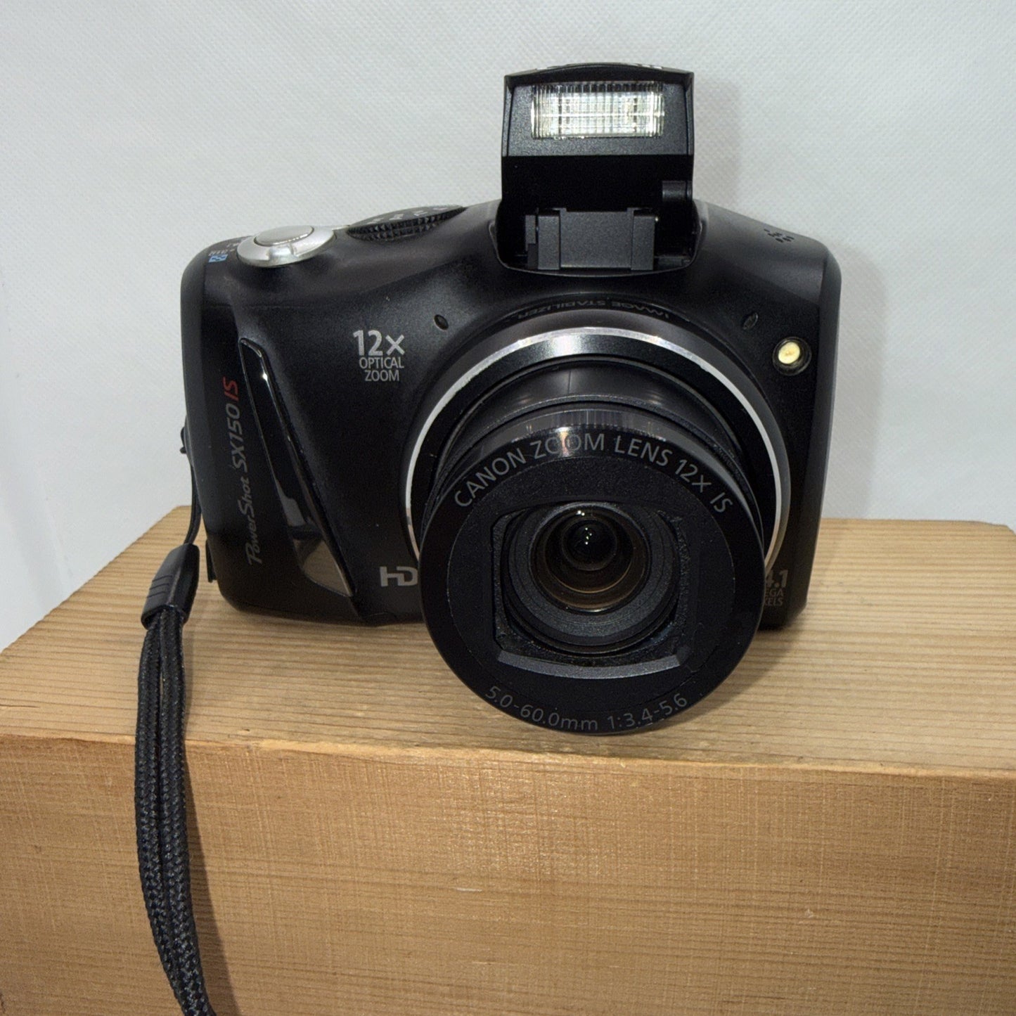 Canon PowerShot SX150 IS 14.1MP Digital Camera Tested Plus 16GB SD Memory Card