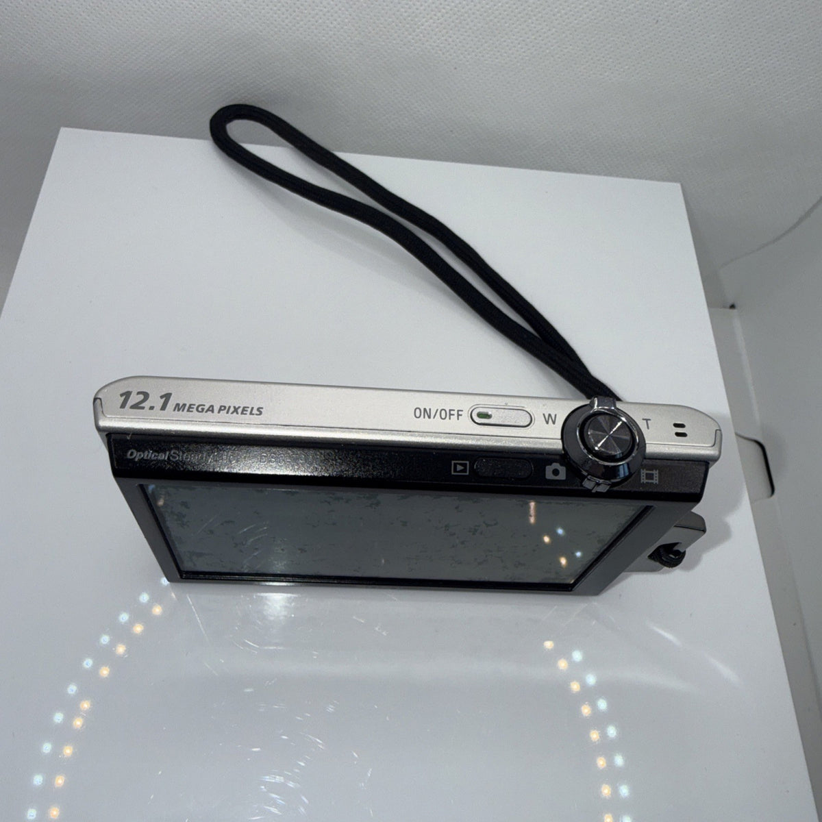 Sony Cyber-shot DSC-T900 12.1MP Digital Camera Tested + Charger Battery Memory