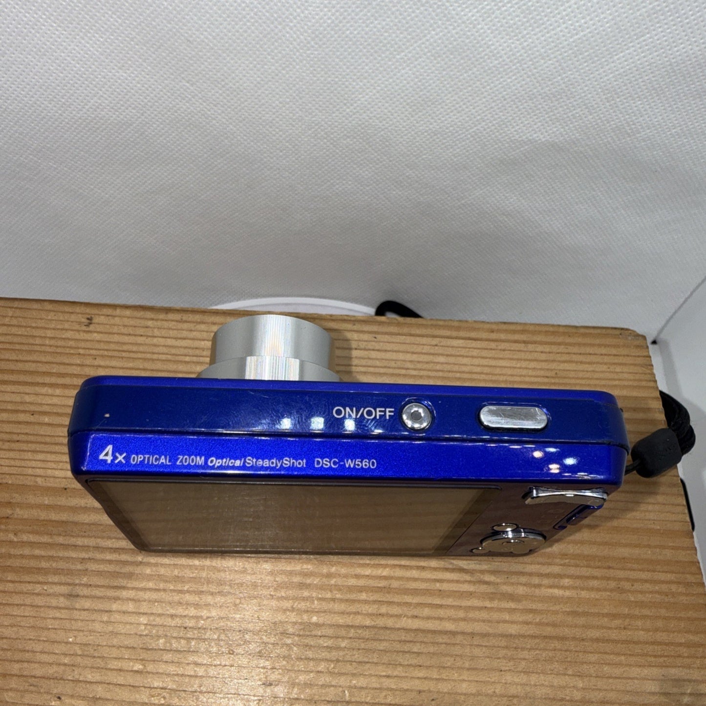Sony Cybershot DSC-W560 14.1MP Digital Camera Tested + Charger Battery 8GB SD