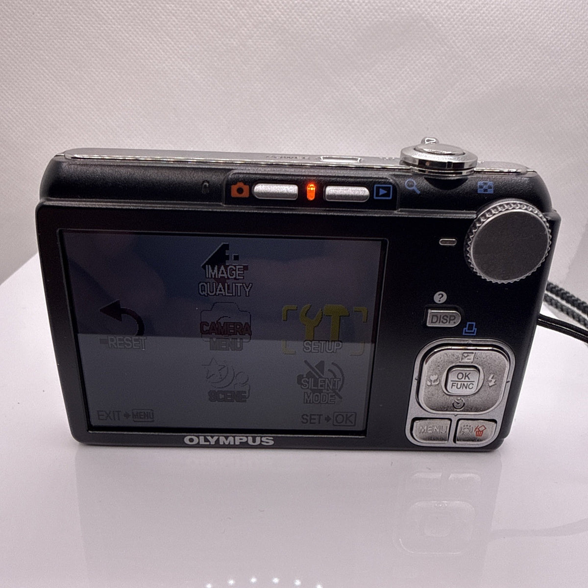 Olympus X-835 8MP Digital Camera Tested + Charger Battery Memory Case VGC