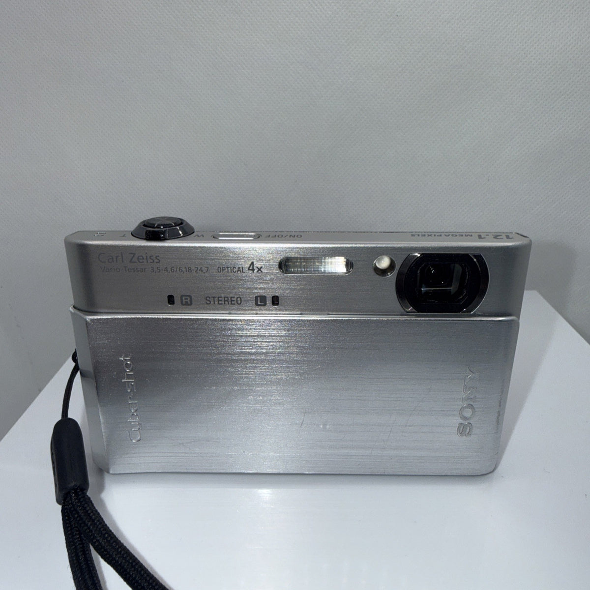 Sony Cyber-shot DSC-T900 12.1MP Digital Camera Tested + Charger Battery Memory