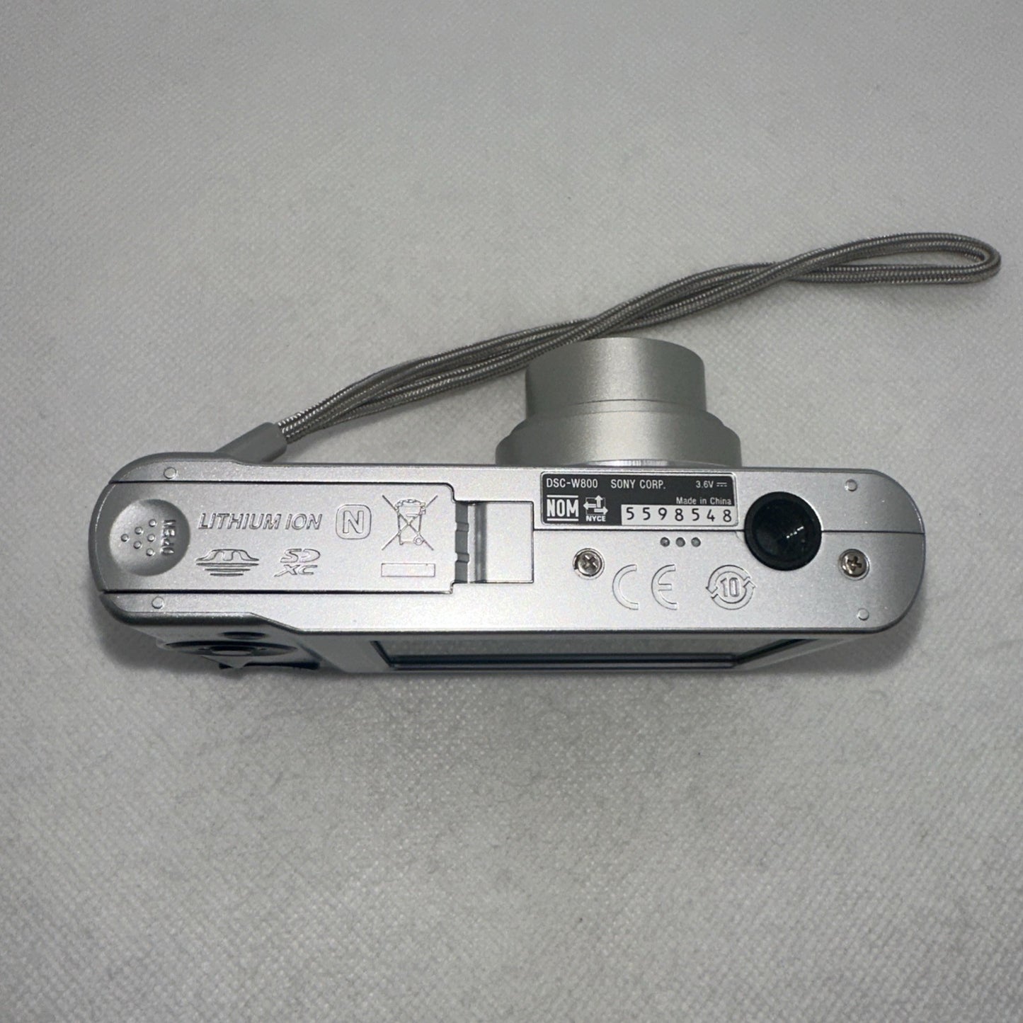 Sony Cyber-shot DSC-W800 20.1MP Digital Camera Tested Charger Battery 16GB8