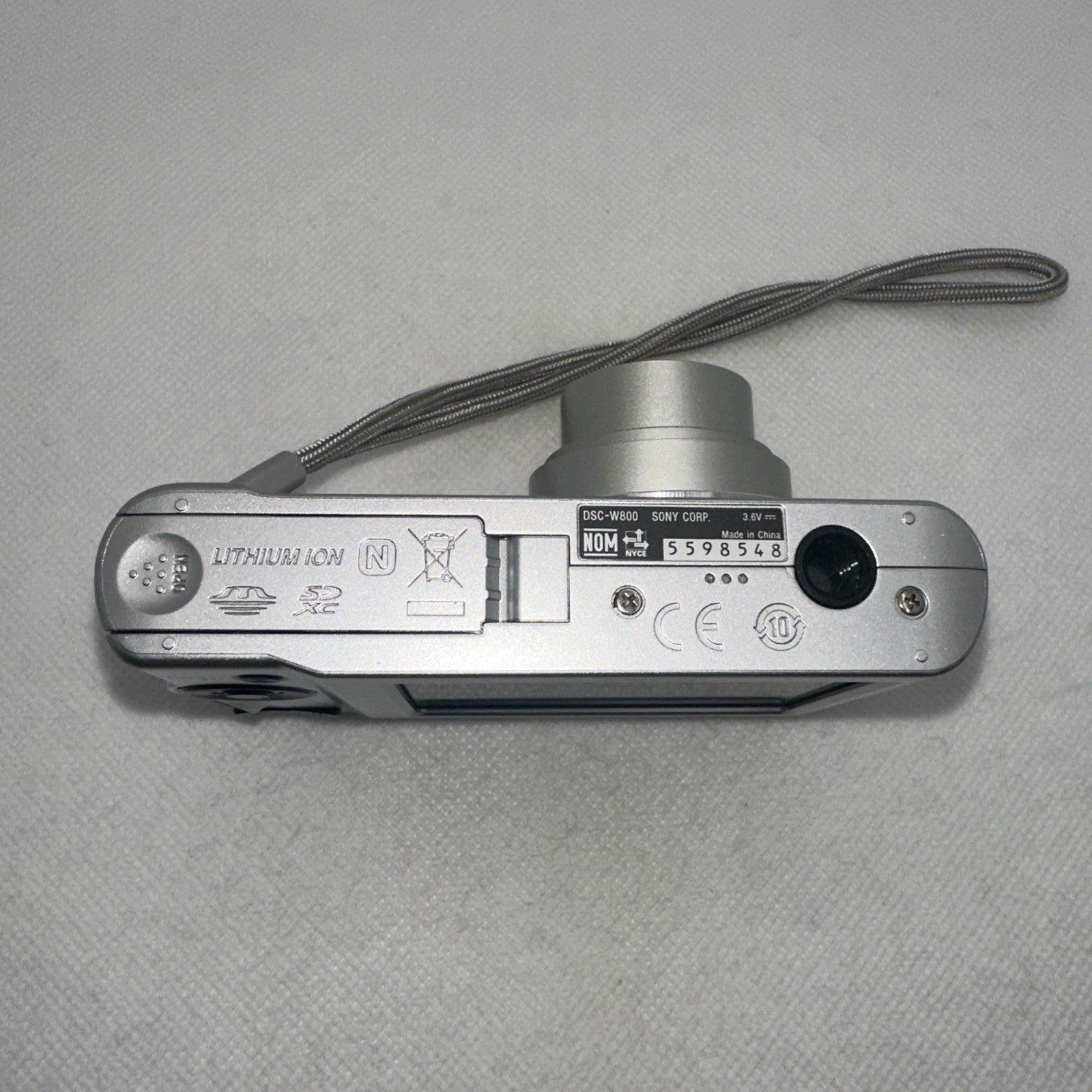 Sony Cyber-shot DSC-W800 20.1MP Digital Camera Tested Charger Battery 16GB8