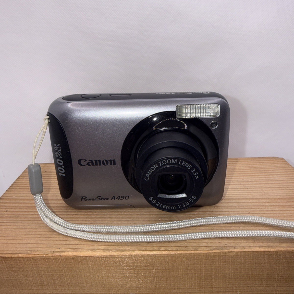 Canon Digital Camera PowerShot A490 10.0MP Tested + 4GB SD Memory Card