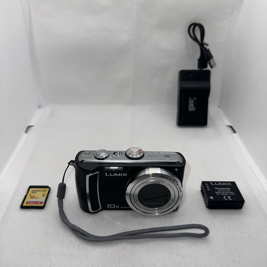 Panasonic Digital Camera Lumix DMC-TZ4 8.1MP  Tested + Charger Battery 16GB VGC0