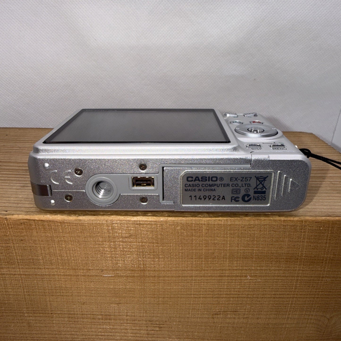 Casio Exilim EX-Z57 5MP Metal Digital Camera Tested + Charger Battery SD & Case