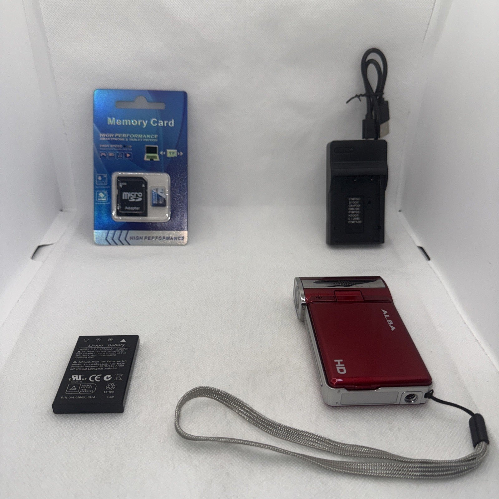 Alba D31H 5.0MP Compact Digital Video Recorder Tested + Charger Battery 4GB SD0