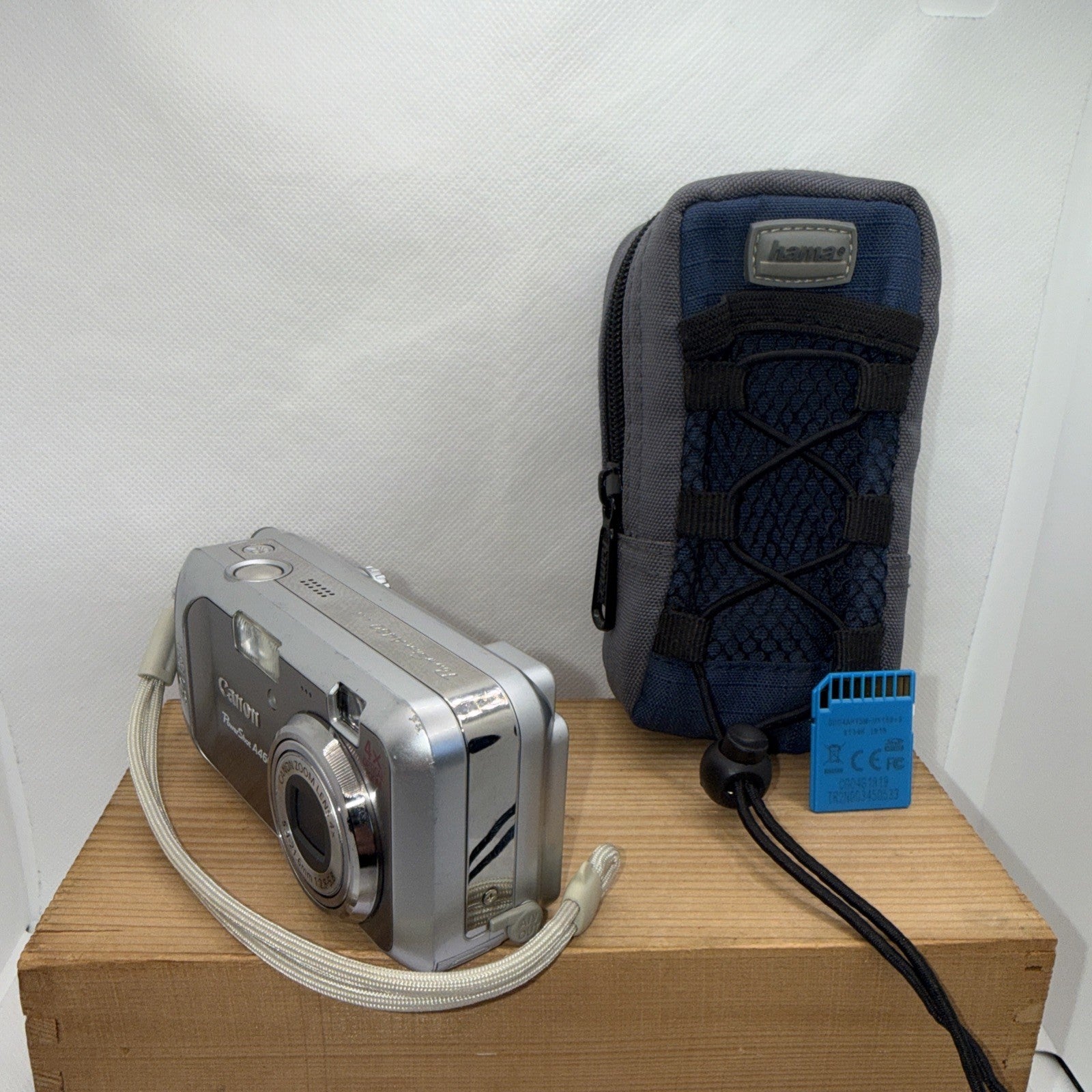 Canon PowerShot A460 Digital Camera 5MP Tested Working + Case 4GB SD & Free Gift0