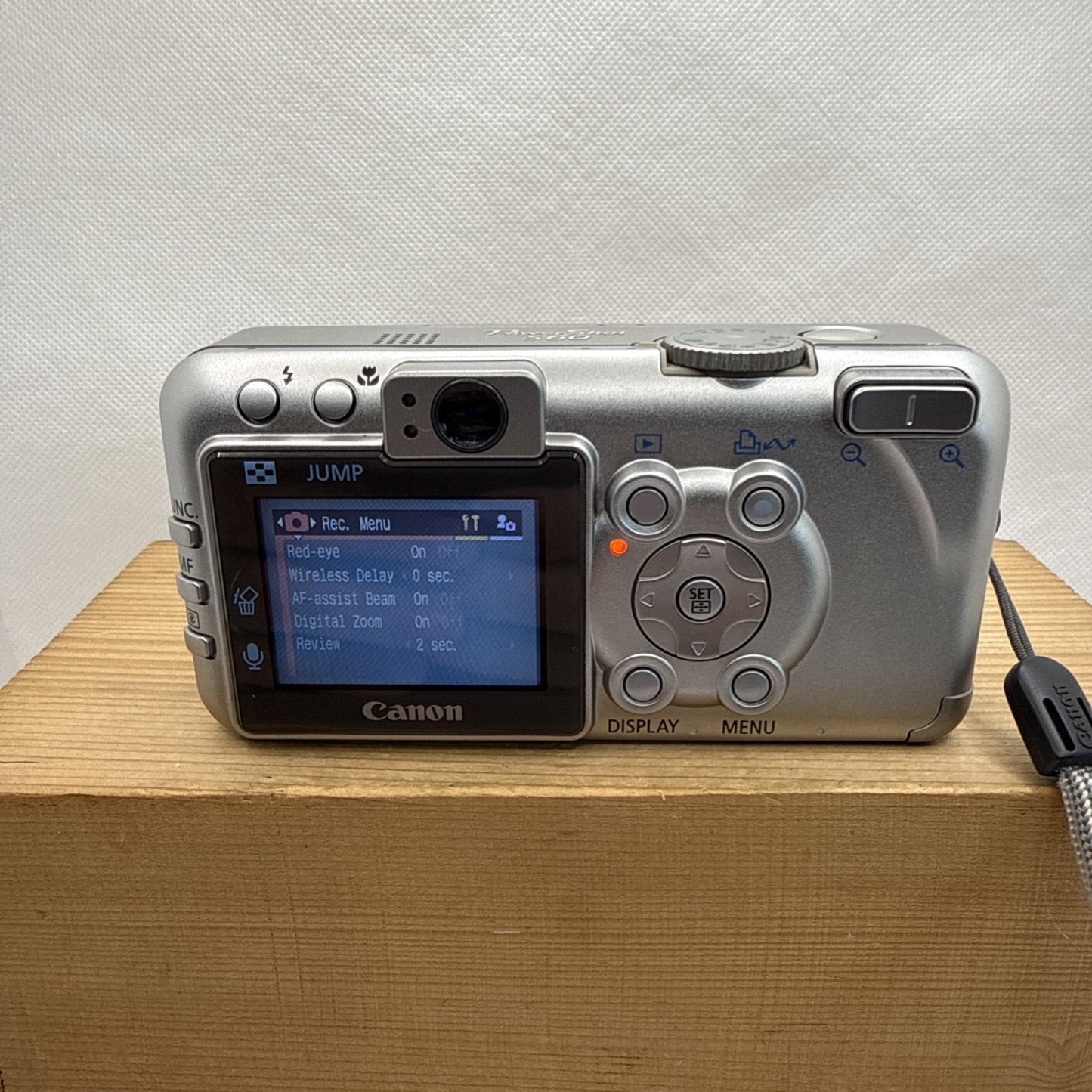 Canon PowerShot S60 Digital Camera 5MP Tested + Charger Battery Memory