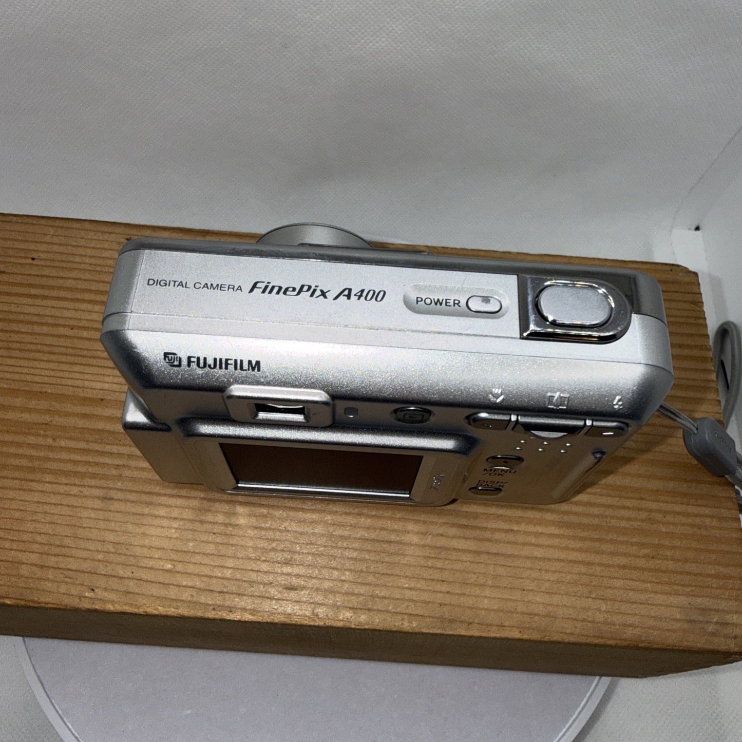 Fujifilm Finepix A400 4.1MP Digital Camera Tested Working + 64MB XD Card