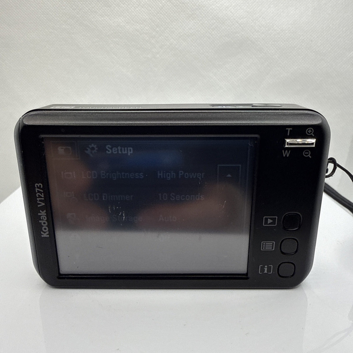 Digital Camera Kodak EasyShare V1273 12MP Tested + Charger Battery 4GB SD