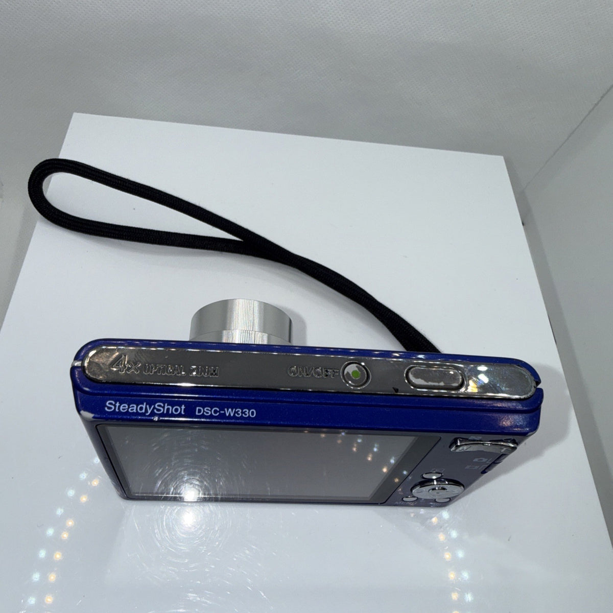 Sony Cyber-shot DSC-W330 Digital Camera Tested Working + Charger Battery 4GB SD