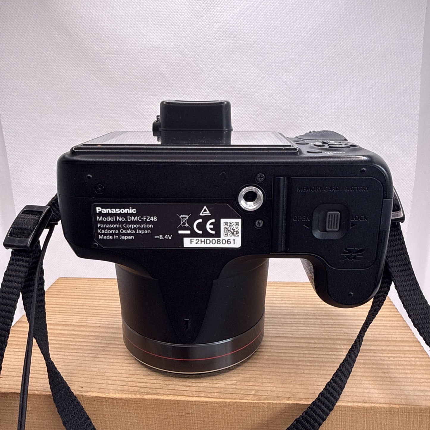 Panasonic Lumix DMC-FZ48 Digital Camera 12.1 MP 24x Optical Tested + Accessories