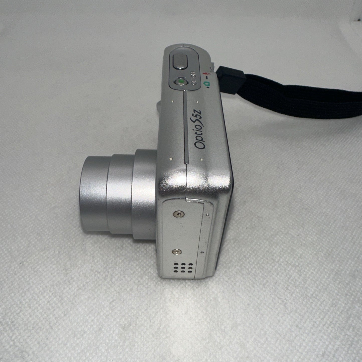 Pentax Optio S5Z 5.0MP Compact Digital Camera Tested Plus Charger Battery 2GB SD6