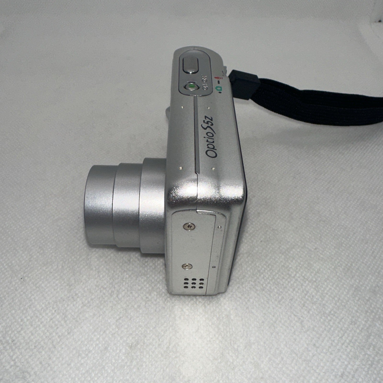 Pentax Optio S5Z 5.0MP Compact Digital Camera Tested Plus Charger Battery 2GB SD6