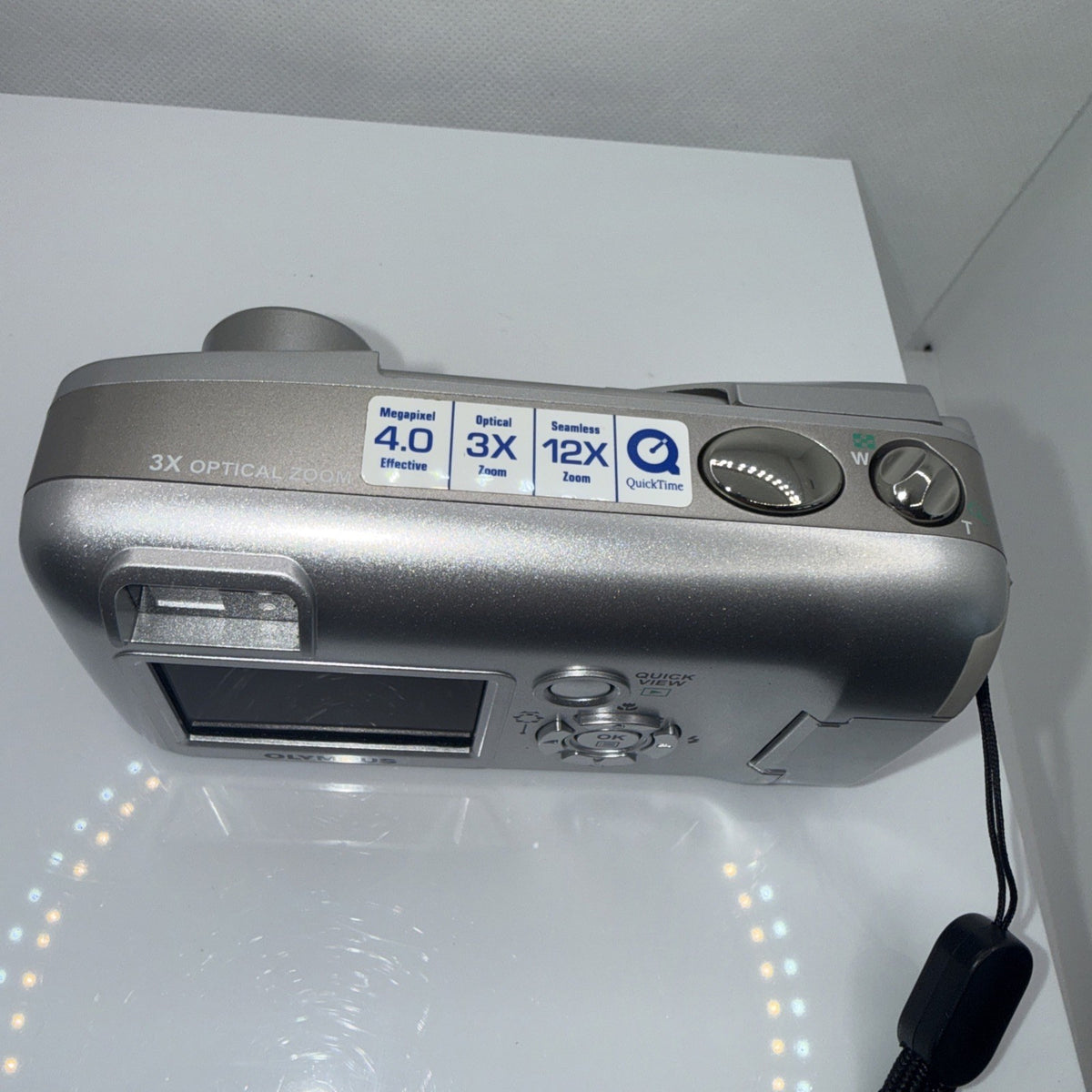 Olympus Digital Camera Camedia C-460 Zoom 4.0MP Tested Fully Kit vgc Y2K Retro