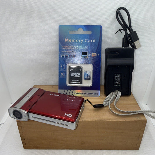 Alba D31H 5.0MP Compact Digital Video Recorder Tested + Charger Battery 4GB SD0