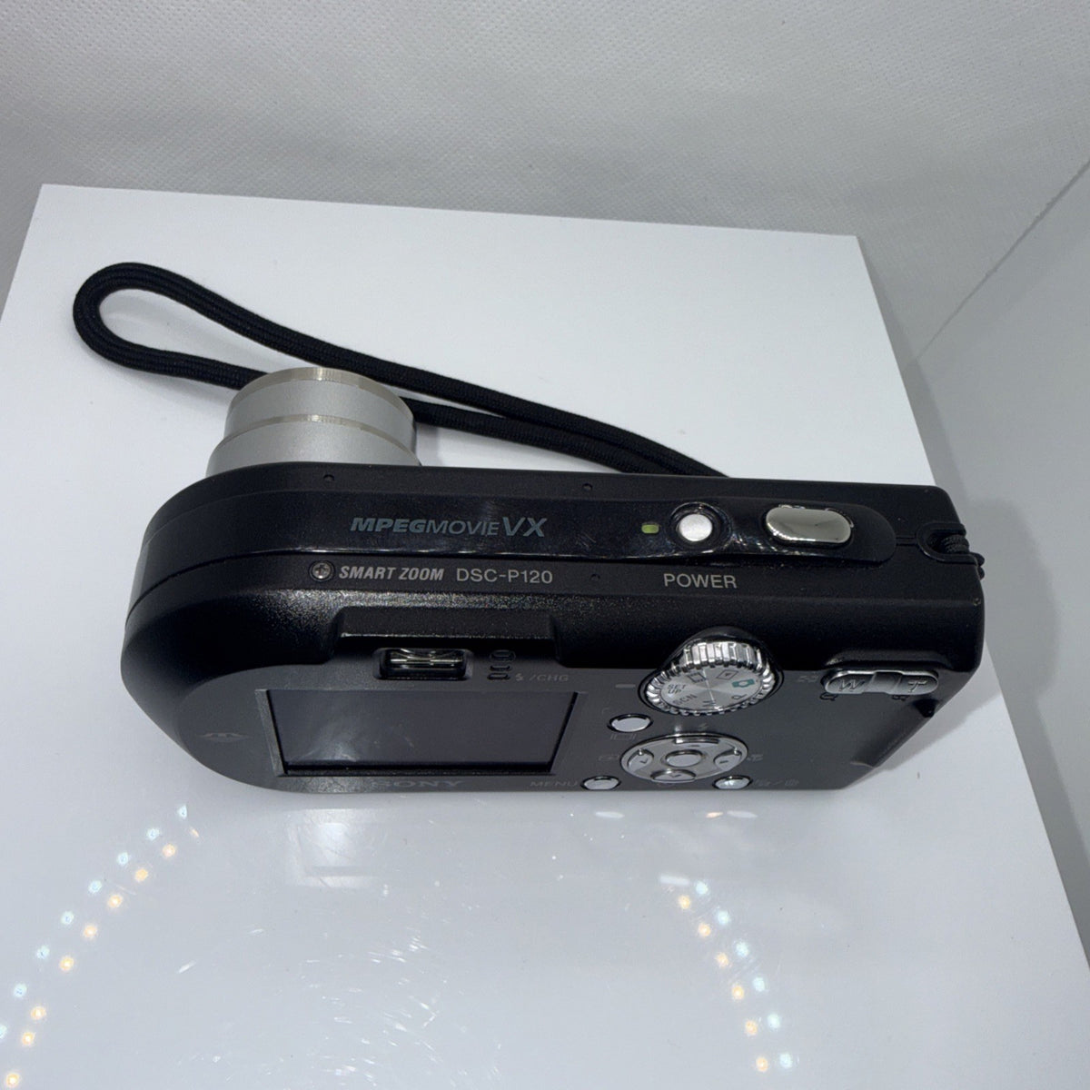 Digital Camera Sony Cyber-Shot DSC P120 5.1MP Tested + Charger Battery Memory