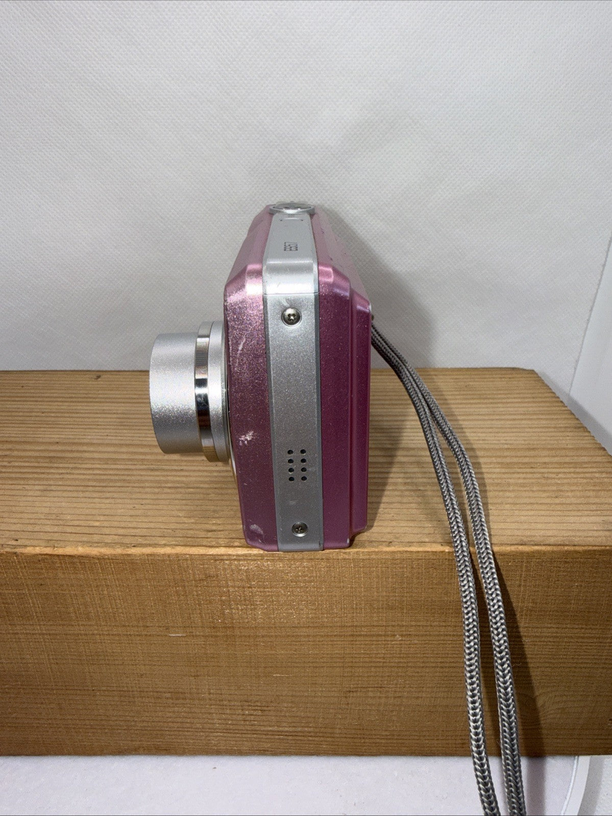 Samsung ES57 Pink 10.2MP Digital Camera Tested + Charger Battery 4GB SD & Case