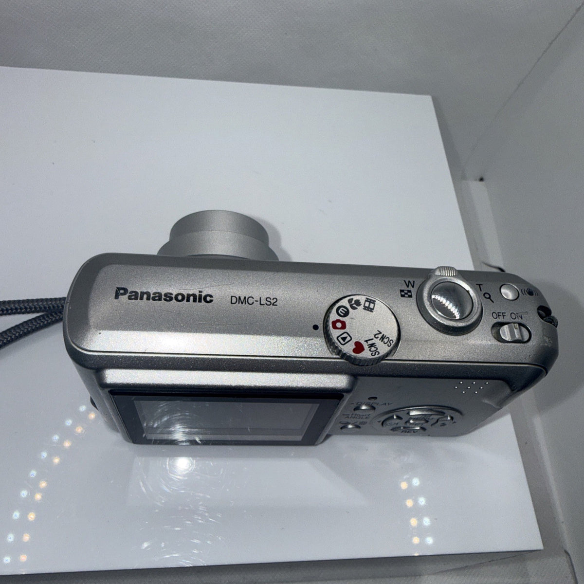 Digital Camera Panasonic Lumix DMC-LS2 5MP Tested + Charger Batteries Case 2GB