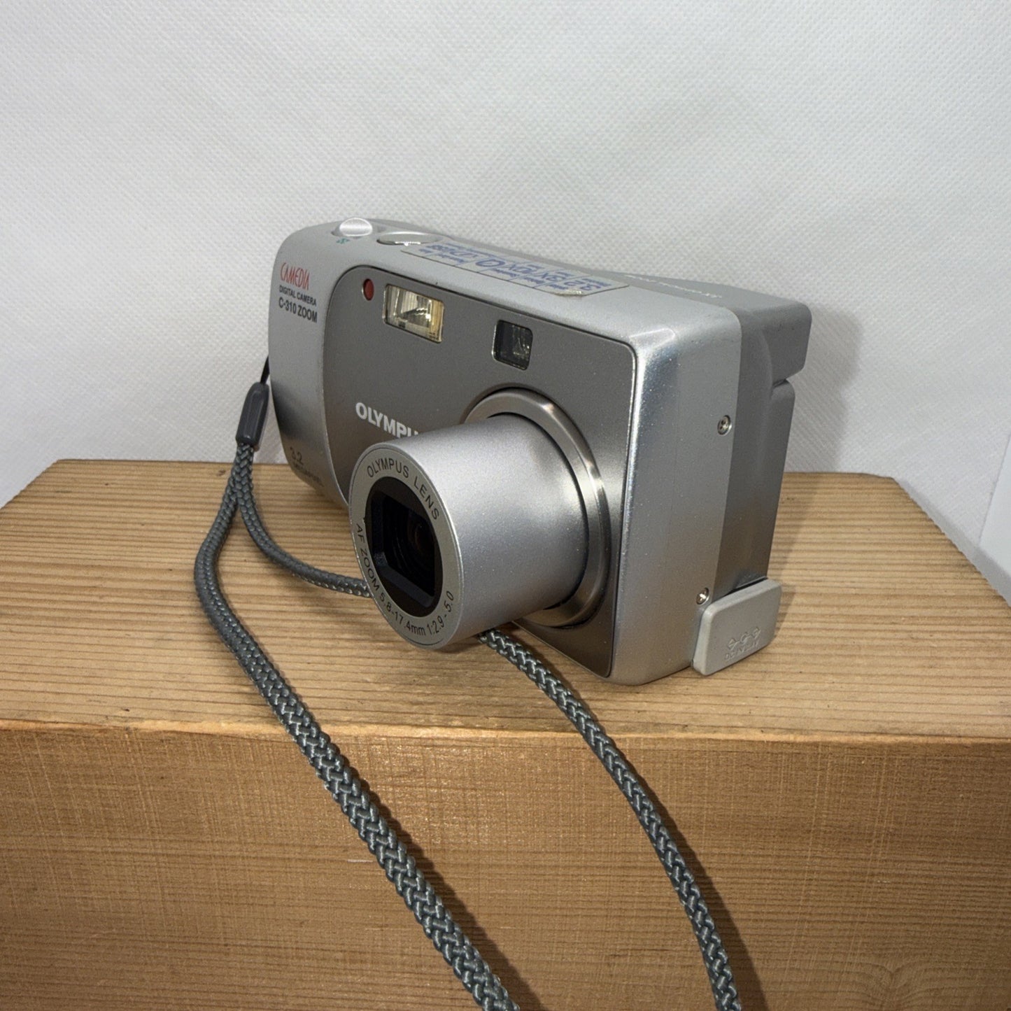 Olympus Digital Camera Camedia C-310 Zoom 3.2MP Silver Tested