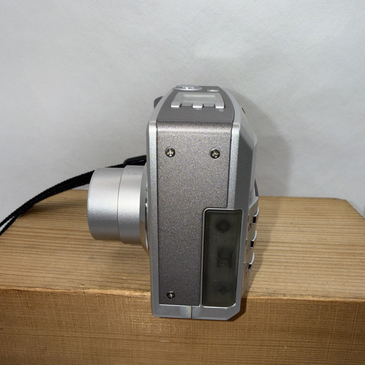 HP Digital Camera Photosmart 735 3.2MP Silver Tested Working + SD Card Retro y2k