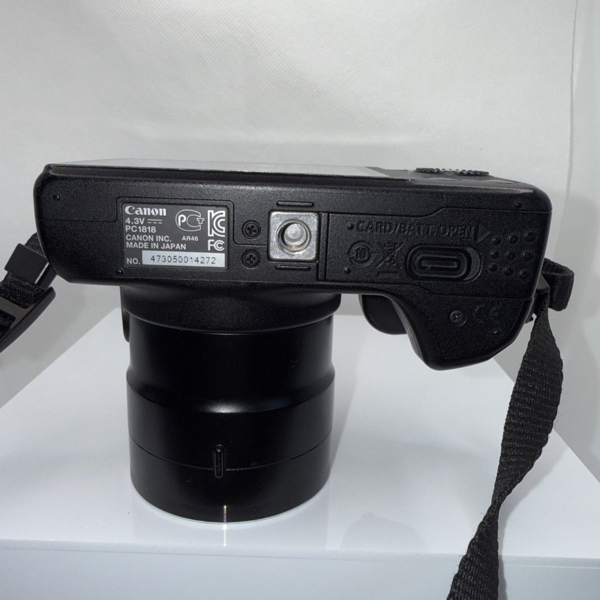 Canon PowerShot SX500 IS 16MP Digital Camera Tested *Trim Missing - Working
