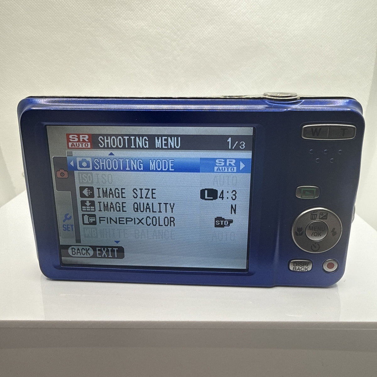 Fujifilm T400 16MP Digital Camera HD Tested Working + Charger Battery 4GB