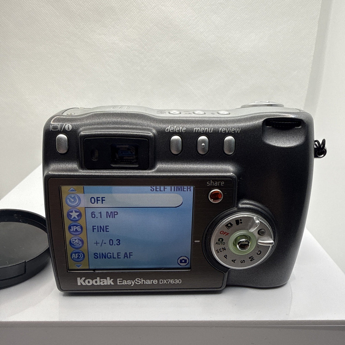 Kodak EasyShare DX7630 6.1MP Digital Camera Tested Working + Charger Battery 1GB