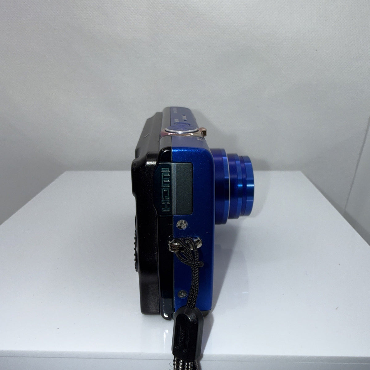 Digital Camera Nikon Coolpix S6200 16.2MP Blue Tested + Charger Battery 16GB SD
