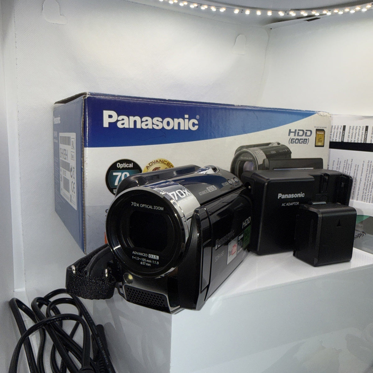 Panasonic SDR-H81 HDD Digital Camcorder 60GB Boxed + Accessories Full Kit VGC