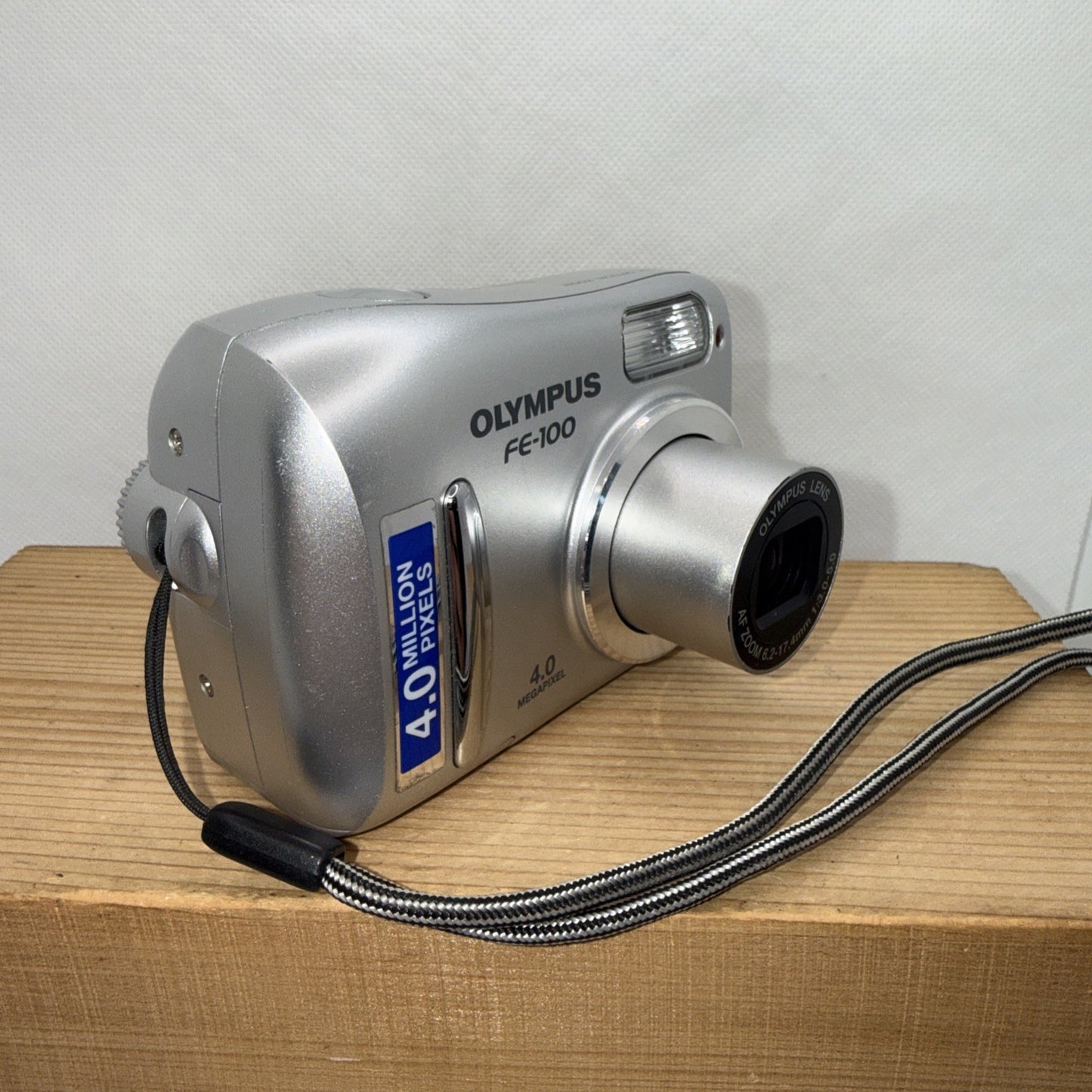 Olympus FE-100 4MP Digital Camera Tested + 1GB SD Memory Card & USB Cable